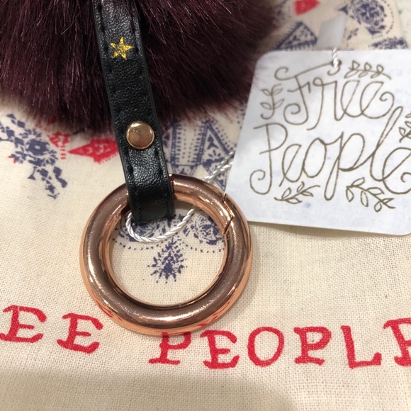 Free People Faux Fur Keychain - Picture 3 of 4